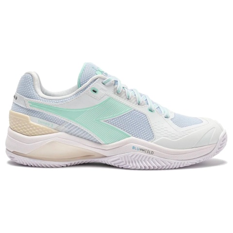Diadora Blushiìeld Torneo 3 Clay Bianco/Verde Baia