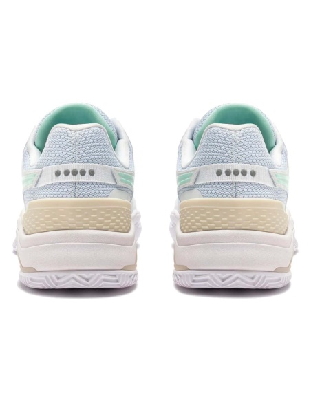 Diadora Blushiìeld Torneo 3 Clay Bianco/Verde Baia