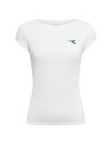 Diadora T-Shirt Tennis Bianco
