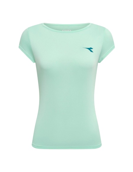 Diadora T-Shirt Tennis Verde Baia