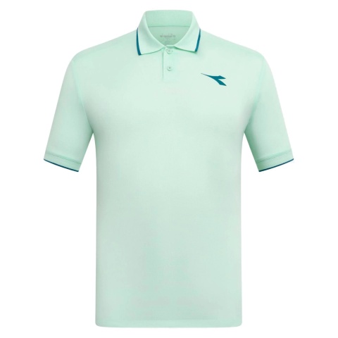 Diadora Polo Match Fibrazero Verde Baia
