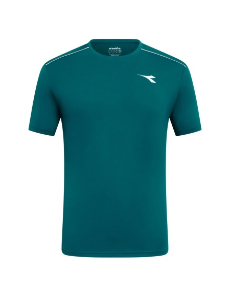 Diadora T-Shirt Court Verde Pino