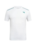 Diadora T-Shirt Court Bianco