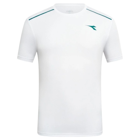 Diadora T-Shirt Court Bianco