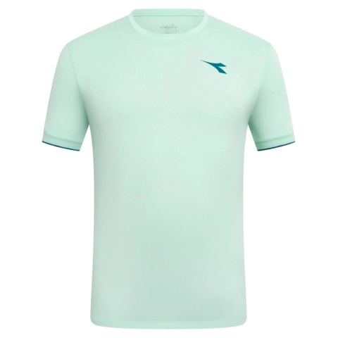 Diadora T-Shirt Match Fibrazero Verde Baia