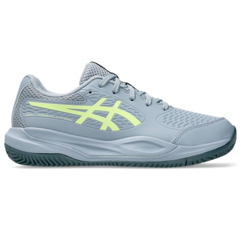Asics Gel Resolution X GS Junior Clay Grey Blu/Pistacchio