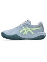 Asics Gel Resolution X GS Junior Clay Grey Blu/Pistacchio
