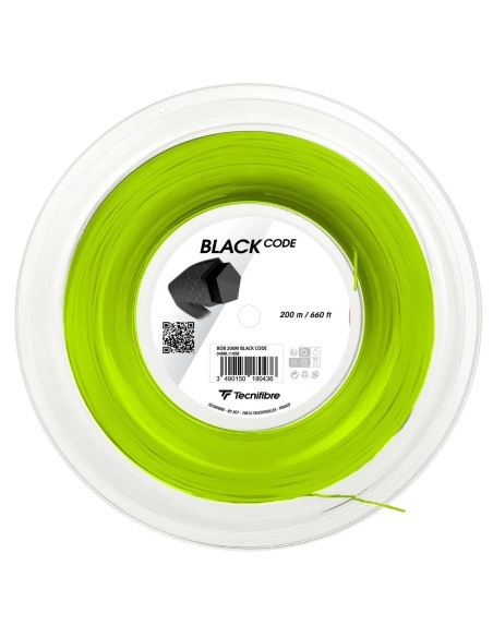Tecnifibre Black Code 1,24 Lime  (200mt)
