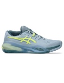 Asics Gel Resolution X Clay Grey Blue/Pistachio