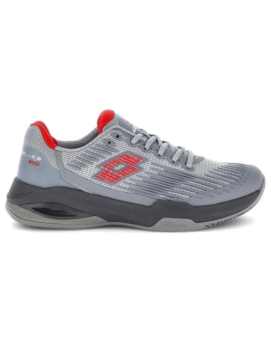 Lotto Mirage 200 II Clay Pool Grey/Red