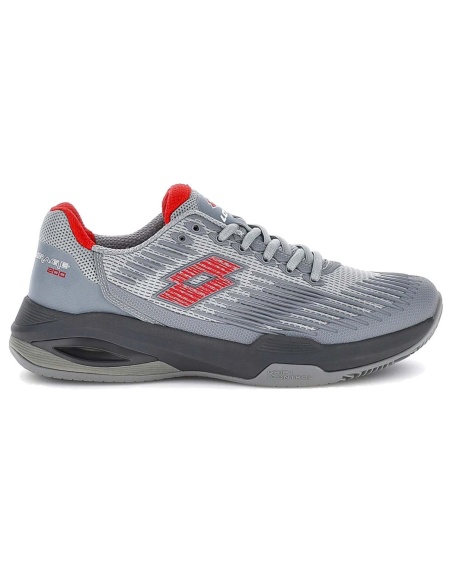 Lotto Mirage 200 II Clay Pool Grey/Red