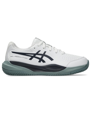 Asics Gel Resolution X GS Junior Clay White/Midnight