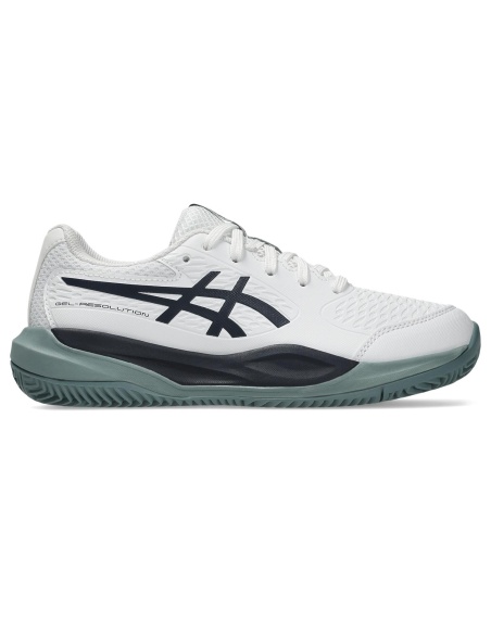 Asics Gel Resolution X GS Junior Clay White/Midnight