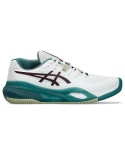 Asics Gel Resolution X Clay White/Aburgine Dark