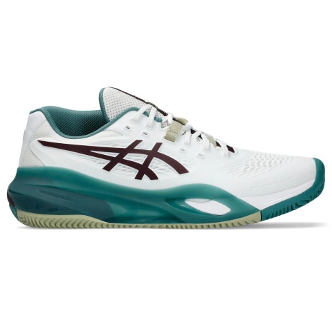 Asics Gel Resolution X Clay White/Aburgine Dark