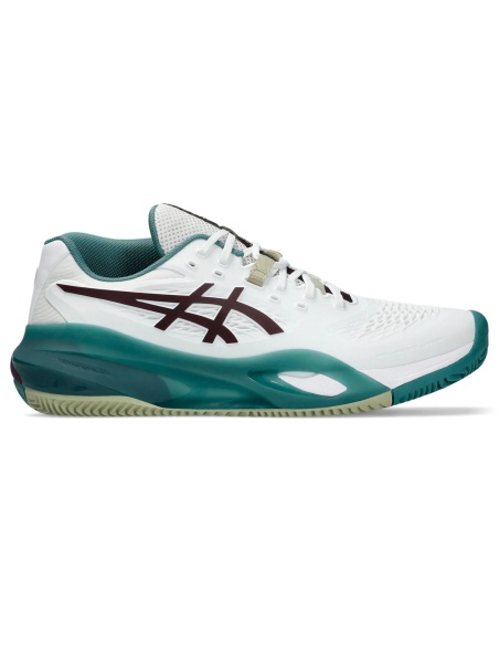 Asics Gel Resolution X Clay White/Aburgine Dark