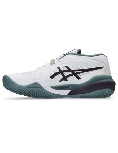 Asics Gel Resolution X Clay White/Aburgine Dark