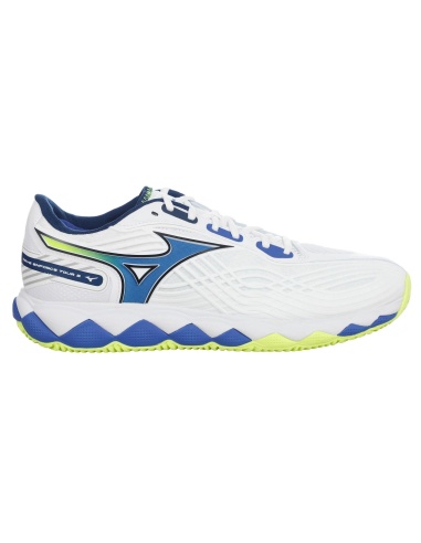Mizuno Wave Enforce Tour 2 Clay White/Dazzling Blue/LightYellow