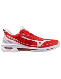 Mizuno Wave Exceed Tour 7 Clay Fiery Red/White/Sun Tomato