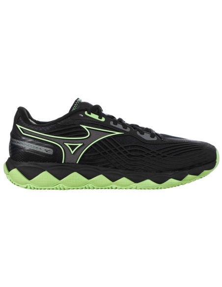 Mizuno Wave Enforce Tour 2 Padel Black/Foliage Green/Glowing Ap