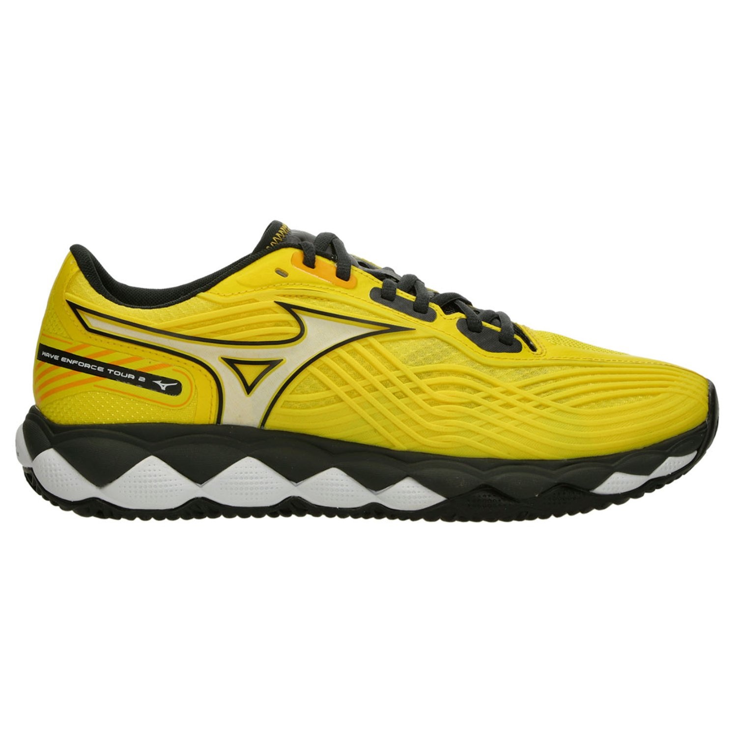Mizuno Wave Enforce Tour 2 Padel Vibrant Yellow/Black Sand