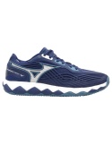Mizuno Wave Enforce Tour 2 Clay Bellwether Blue/White/Fjord Blue