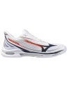Mizuno Wave Exceed Tour 7 All Court White/Insignia Blue/Orange.com