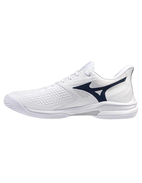 Mizuno Wave Exceed Tour 7 All Court White/Insignia Blue/Orange.com