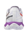 Mizuno Wave Enforce Tour 2 Clay White/Lava Orange/Dahlia