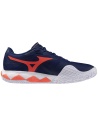 Mizuno Wave Enforce Tour 2 Clay Beacon Blue/White/Lava Orange