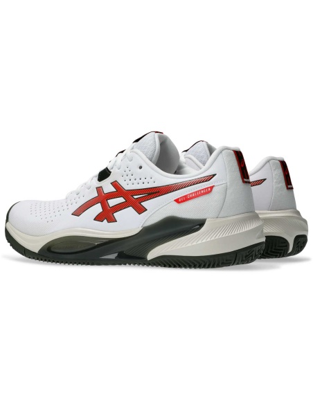 Asics Challenger 15 All Court White/Cherry Tomato
