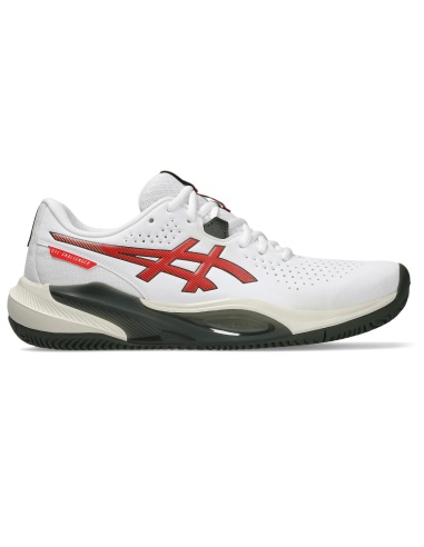 Asics Challenger 15 Clay White/Cherry Tomato