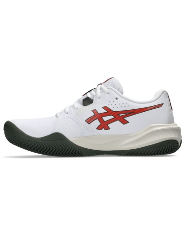 Asics Challenger 15 Clay White/Cherry Tomato