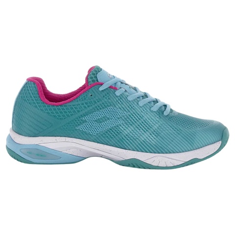 Lotto Mirage 300 II Clay Blue/Green/Pink