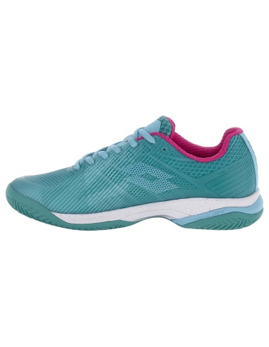 Lotto Mirage 300 II Clay Blue/Green/Pink