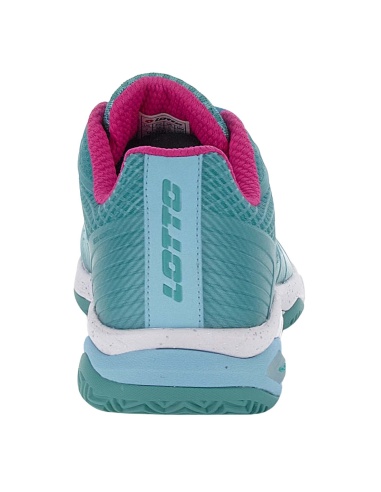 Lotto Mirage 300 II Clay Blue/Green/Pink
