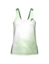 Head Spirit Tank White/Celery Green