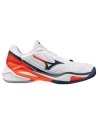 Mizuno Neo Ace Clay White/Insignia Blue/Orange.com