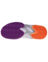 Mizuno Wave Exceed Court Tennis White/Dahlia/Lava Orange