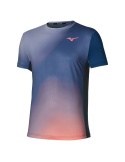 Mizuno Shadow Graphic T-Shirt Beacon Blu