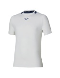 Mizuno Tennis T-Shirt White/Insigna Blue