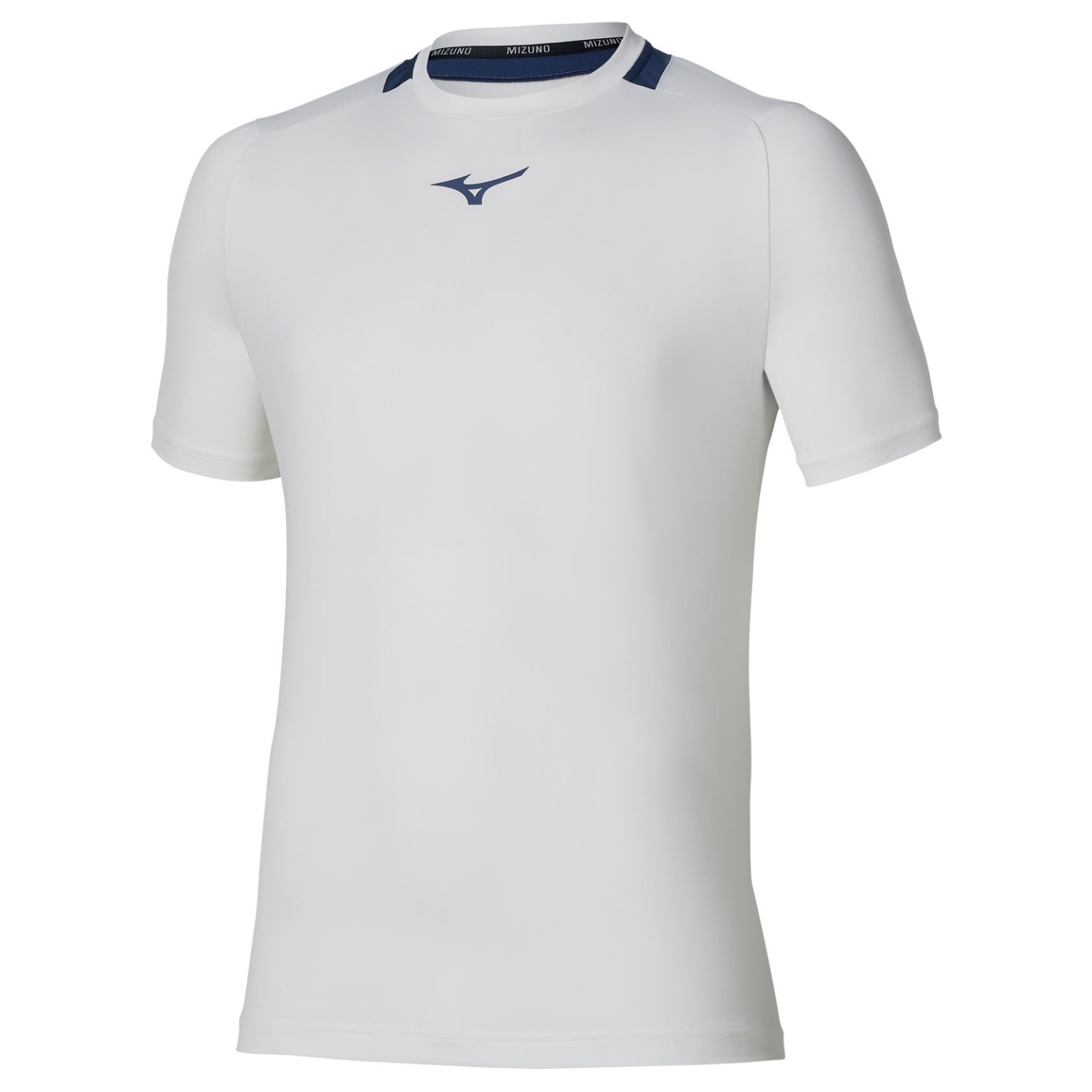 Mizuno Tennis T-Shirt White/Insigna Blue