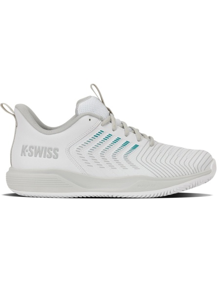 K-Swiss Ultrashot Light Clay White/Dawn Blue/Baltic