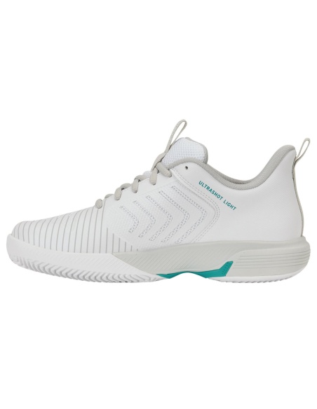 K-Swiss Ultrashot Light Clay White/Dawn Blue/Baltic