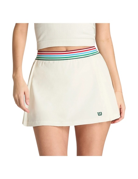 Wilson Cross Court Skirt Sandrift