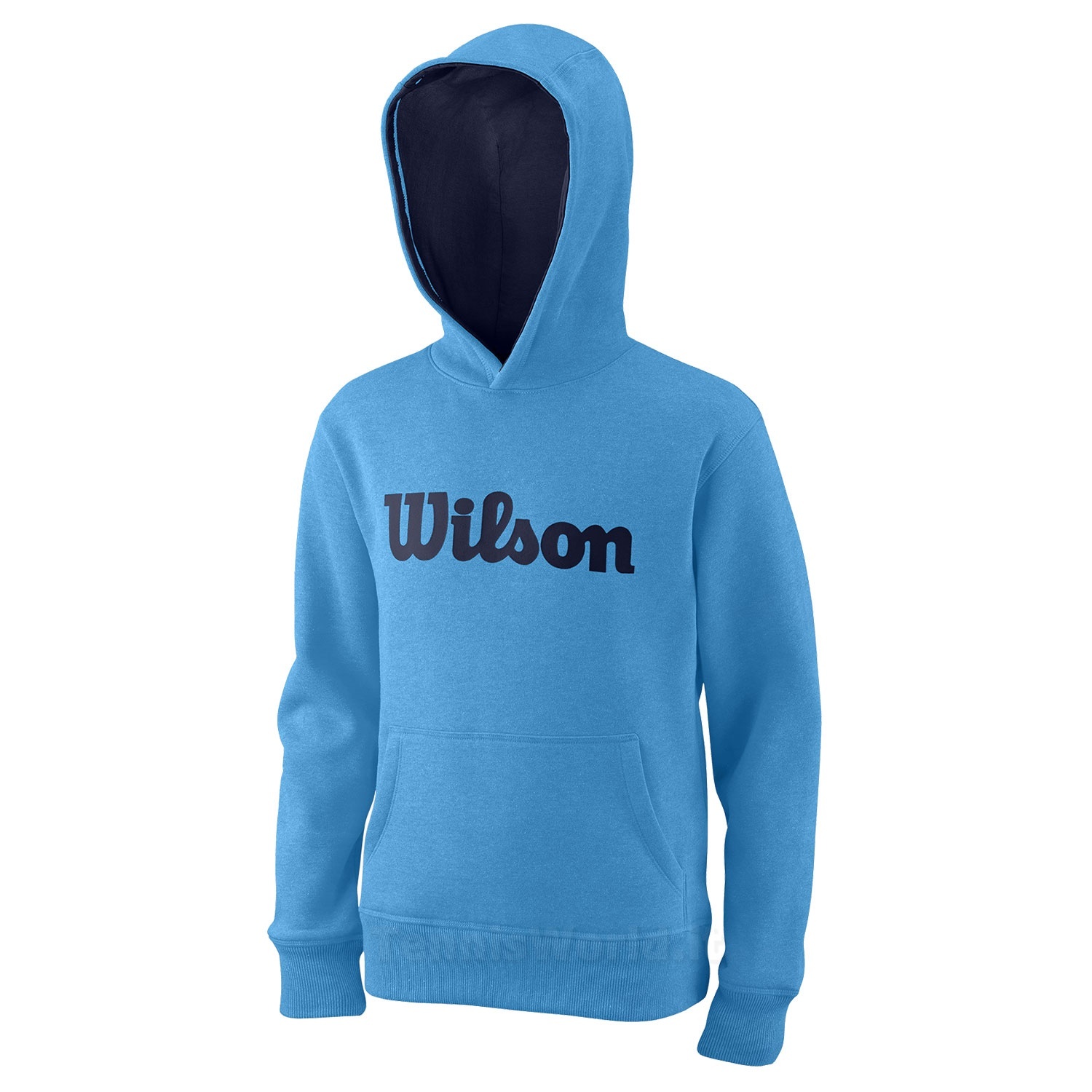 Wilson Cotton Hoodie JR Blue