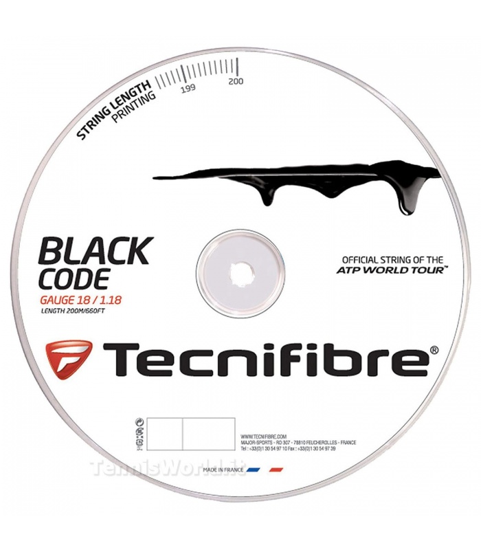 Tecnifibre Black Code 1,28 (200mt)