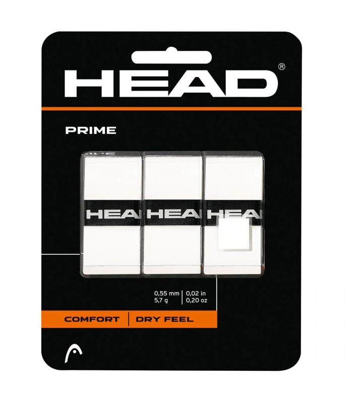 Head Prime White x3