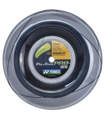 Yonex Poly Tour Pro 1,25 Black (200mt)