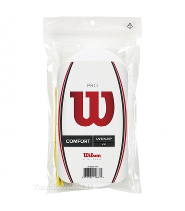 Wilson Pro Overgrip White 30 Pack